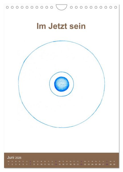 Produktbild: Delfinheilsymbole (Wandkalender 2026 DIN A4 hoch), CALVENDO Monatskalender