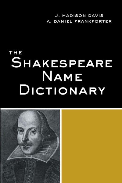Produktbild: The Shakespeare Name Dictionary