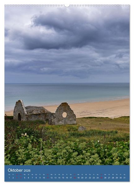 Produktbild: Impressionen aus der Normandie (hochwertiger Premium Wandkalender 2026 DIN A2 hoch), Kunstdruck in Hochglanz