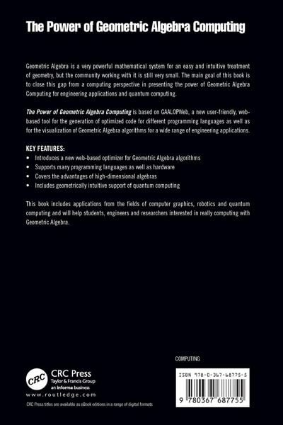 Produktbild: The Power of Geometric Algebra Computing
