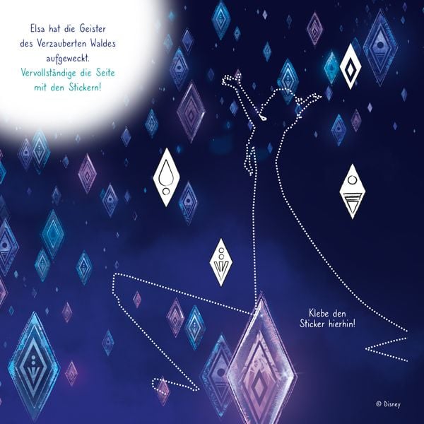 Produktbild: Disney Die Eiskönigin 2: Meine liebsten Sticker zum Ausmalen