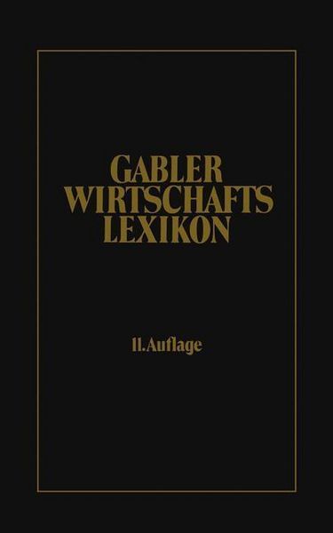Produktbild: Gabler Wirtschafts Lexikon
