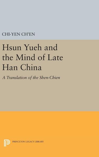 Produktbild: Hsun Yueh and the Mind of Late Han China