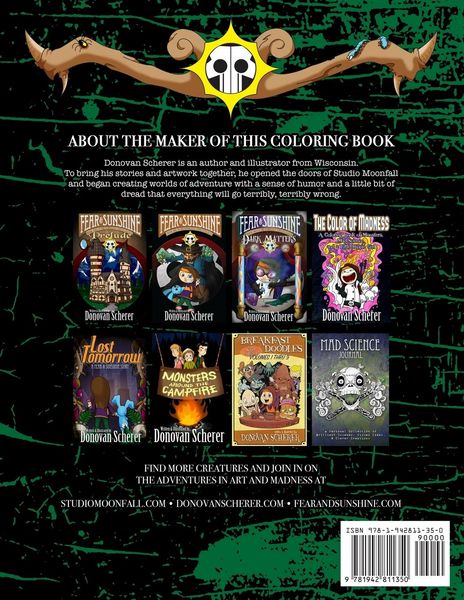 Produktbild: Night of the Living ZomBeans - A Coloring Book of Zombie Beans