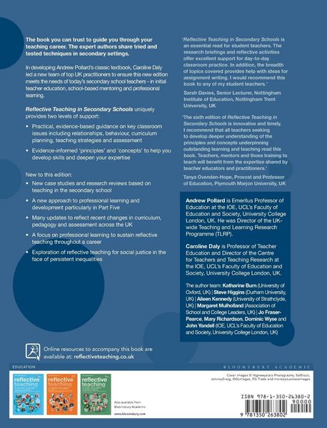 Produktbild: Reflective Teaching in Secondary Schools