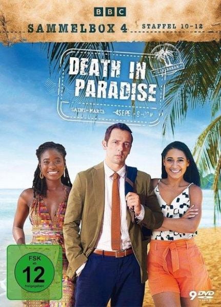 Death in Paradise - Sammelbox 4 - Staffel 10-12 [9 DVDs]