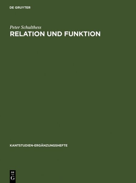 Produktbild: Relation und Funktion