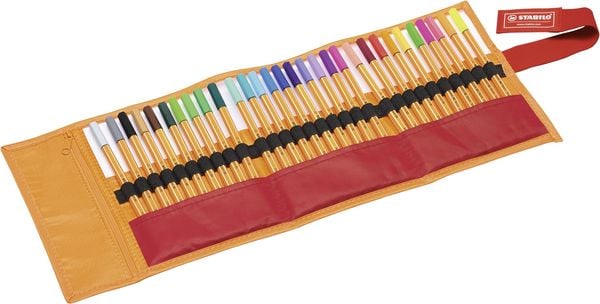 Produktbild: STABILO Fineliner - point 88 - 30er Rollerset - mit 30 verschiedenen Farben