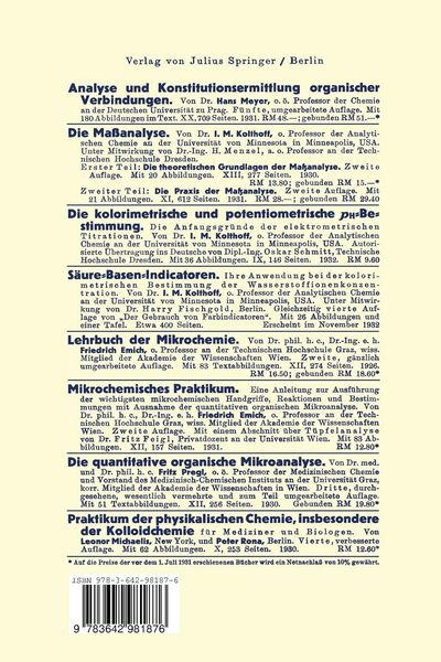 Produktbild: Qualitative Analyse auf pr&auml;parativer Grundlage