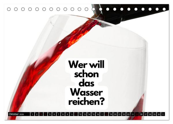 Produktbild: Komm Kaffeesatz lesen! (Tischkalender 2026 DIN A5 quer), CALVENDO Monatskalender