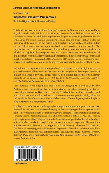 Produktbild: Diginomics Research Perspectives
