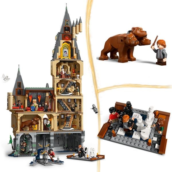Produktbild: LEGO Harry Potter Schloss Hogwarts: Der Hauptturm Spielzeug - 76454