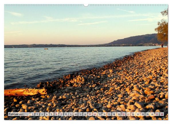 Produktbild: Erholung am See - Die sch&ouml;nsten Seen in Deutschland (hochwertiger Premium Wandkalender 2027 DIN A2 quer), Kunstdruck in Hochglanz