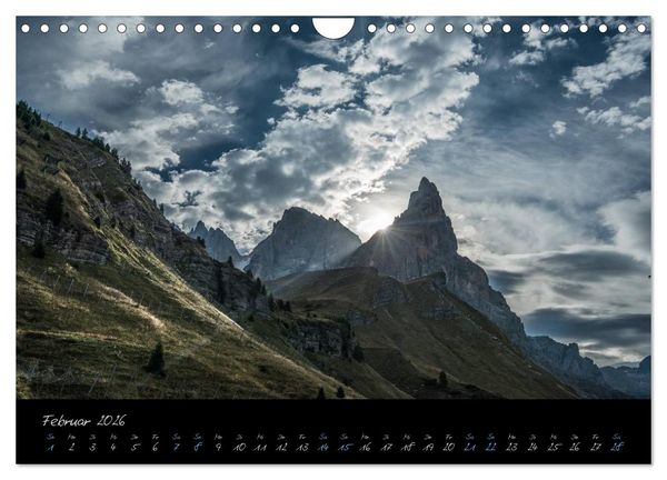 Produktbild: Dolomiten (Wandkalender 2026 DIN A4 quer), CALVENDO Monatskalender