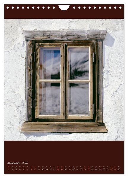 Produktbild: Alte Fenster (Wandkalender 2026 DIN A4 hoch), CALVENDO Monatskalender