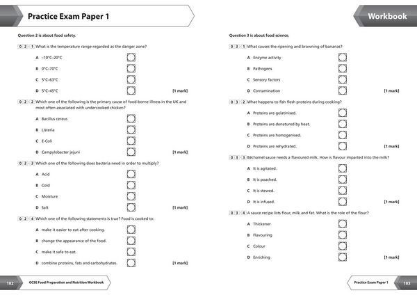 Produktbild: AQA GCSE 9-1 Food Preparation & Nutrition Complete Revision & Practice