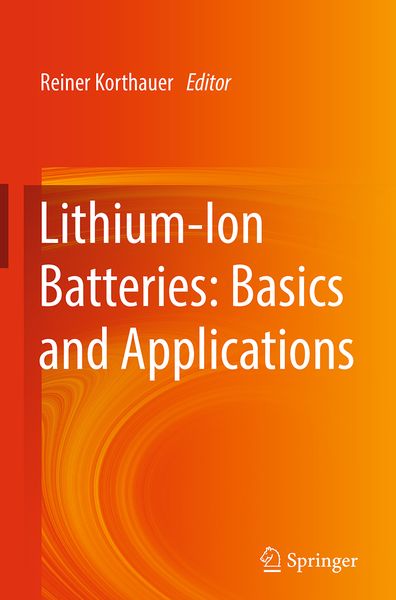 Produktbild: Lithium-Ion Batteries: Basics and Applications