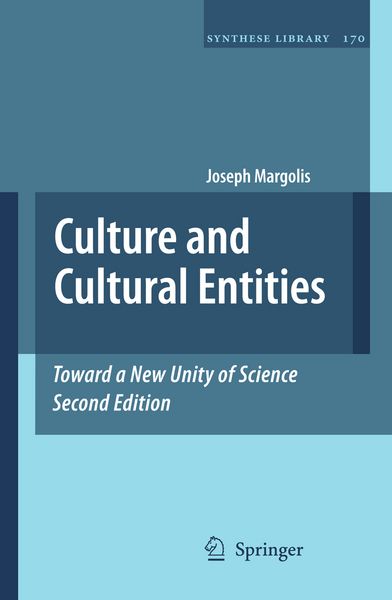 Produktbild: Culture and Cultural Entities - Toward a New Unity of Science