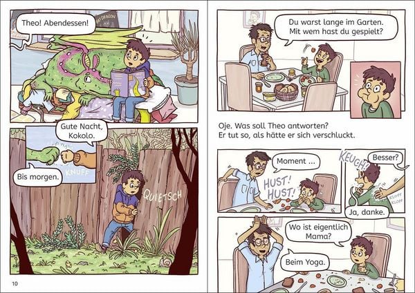 Produktbild: Lesel&ouml;wen Comics 1. Klasse - Entf&uuml;hrung im Drachenwald