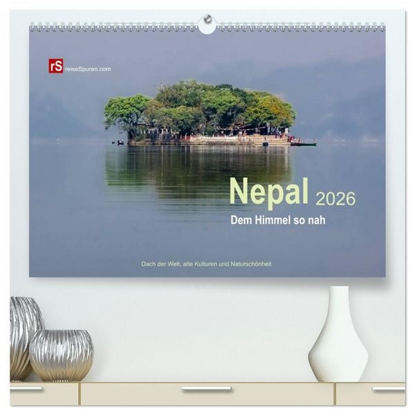 Produktbild: Nepal 2026 - Dem Himmel so nah (hochwertiger Premium Wandkalender 2026 DIN A2 quer), Kunstdruck in Hochglanz