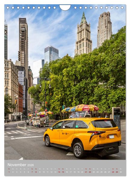 Produktbild: NEW YORK CITY Architektur und Atmosph&auml;re (Wandkalender 2026 DIN A4 hoch), CALVENDO Monatskalender