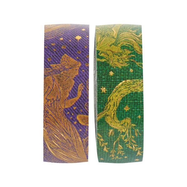 Produktbild: Washi Tape Olive Fairy/Violet Fairy, Washi Tape,