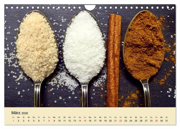Produktbild: Aromatische Gew&uuml;rze. Die himmlischen Kostbarkeiten aus aller Welt (Wandkalender 2026 DIN A4 quer), CALVENDO Monatskalender