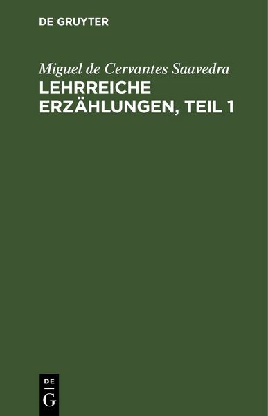 Produktbild: Lehrreiche Erz&auml;hlungen, Teil 1
