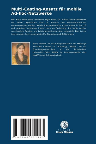 Produktbild: Multi-Casting-Ansatz f&uuml;r mobile Ad-hoc-Netzwerke
