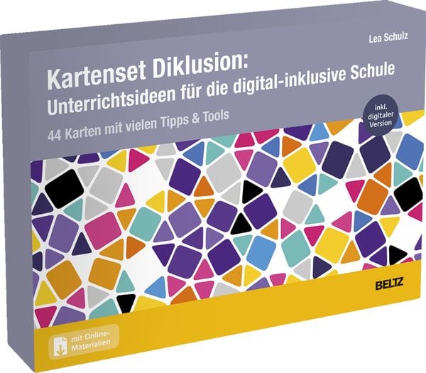 Produktbild: Kartenset Diklusion: Unterrichtsideen f&uuml;r eine digital-inklusive Schule
