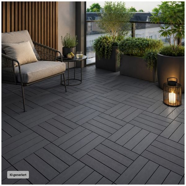 Produktbild: HTI-Living HTI-Living Bodenplatte 9-teilig Nessa Klick HTI-Living Bodenplatte 9-teilig Nessa Klick