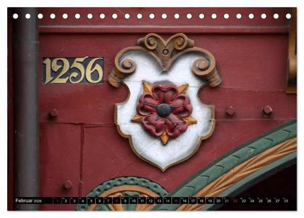 Produktbild: Lippische Rosen (Tischkalender 2026 DIN A5 quer), CALVENDO Monatskalender