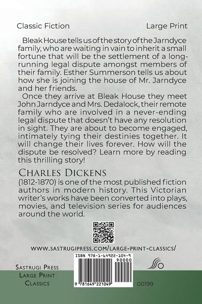 Produktbild: Bleak House (Large Print, Annotated)