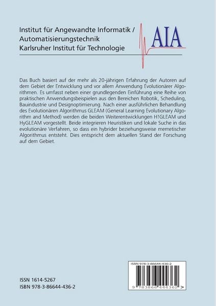 Produktbild: GLEAM - General Learning Evolutionary Algorithm and Method : ein evolution&auml;rer Algorithmus und seine Anwendungen