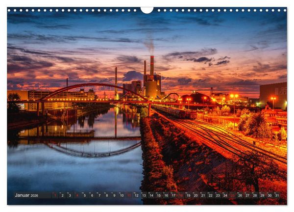 Produktbild: Epische Sonnenunterg&auml;nge im Rhein-Neckar-Kreis (Wandkalender 2026 DIN A3 quer), CALVENDO Monatskalender