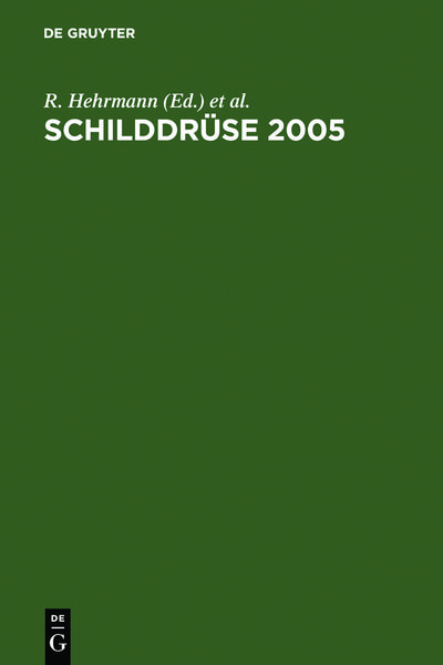 Produktbild: Schilddr&uuml;se 2005
