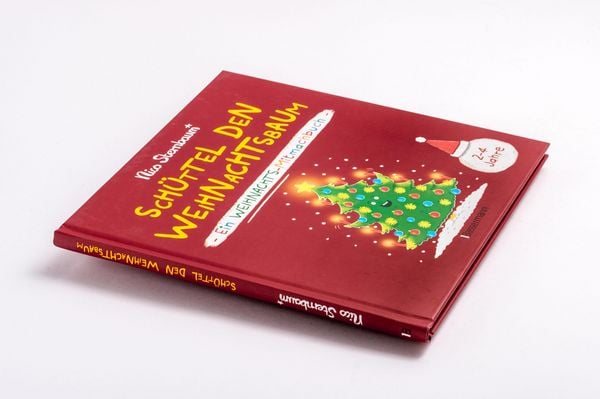 Schüttel den Weihnachtsbaum. Ein Weihnachts-Mitmachbuch zum Schütteln, Schaukeln, Pusten, Klopfen und sehen, was dann passiert. Von 2 bis 4 Jahren