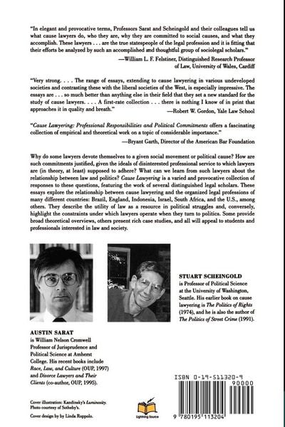 Produktbild: Cause Lawyering