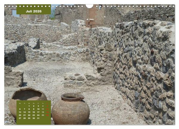 Produktbild: Pompeji-Kalender (Wandkalender 2026 DIN A3 quer), CALVENDO Monatskalender