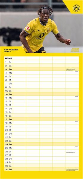 Produktbild: BVB Familienplaner 2027