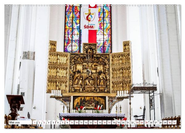 Produktbild: Danzig - Gdansk (hochwertiger Premium Wandkalender 2026 DIN A2 quer), Kunstdruck in Hochglanz