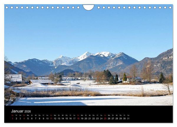 Produktbild: Unterw&ouml;ssen im Chiemgau - Luftkurort und mehr (Wandkalender 2026 DIN A4 quer), CALVENDO Monatskalender