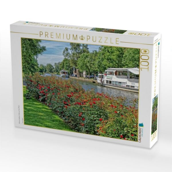 Produktbild: CALVENDO Puzzle Mit der Wei&szlig;en Flotte auf der Ruhr | 1000 Teile Lege-Gr&ouml;&szlig;e 64x48cm Foto-Puzzle f&uuml;r gl&uuml;ckliche Stunden