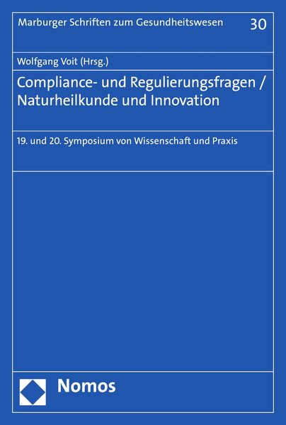 Produktbild: Compliance- und Regulierungsfragen / Naturheilkunde und Innovation
