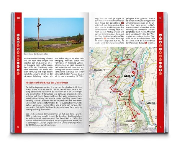 Produktbild: KOMPASS Wanderf&uuml;hrer Rh&ouml;n, 50 Touren