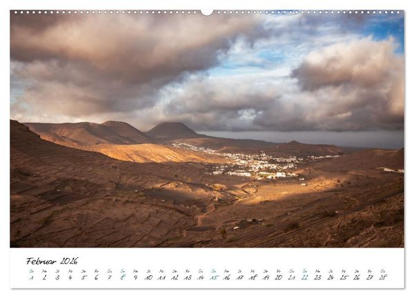 Produktbild: Lanzarote - Inselgl&uuml;ck im Atlantik (Wandkalender 2026 DIN A2 quer), CALVENDO Monatskalender