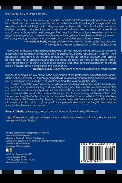 Produktbild: Student Teaching and the Law
