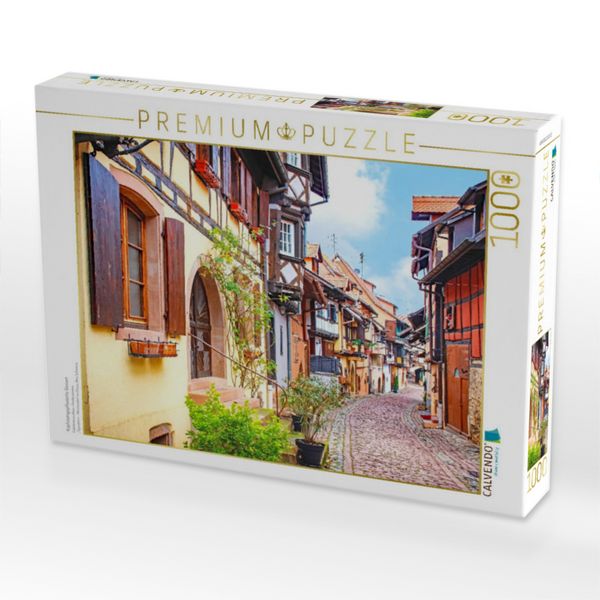 Produktbild: CALVENDO Puzzle Kopfsteingepflasterte Gassen | 1000 Teile Lege-Gr&ouml;&szlig;e 64x48cm Foto-Puzzle f&uuml;r gl&uuml;ckliche Stunden