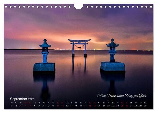 Produktbild: Magische Horizonte der Erde (Wandkalender 2027 DIN A4 quer), CALVENDO Monatskalender