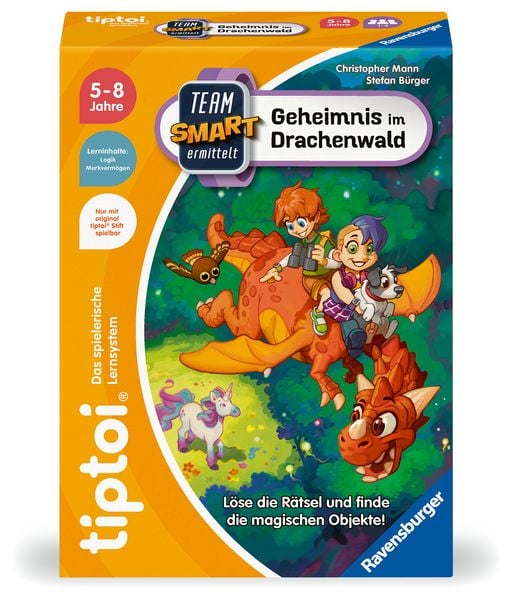 Produktbild: tiptoi&reg; Team SMART ermittelt: Geheimnis im Drachenwald - ab 5 Jahre